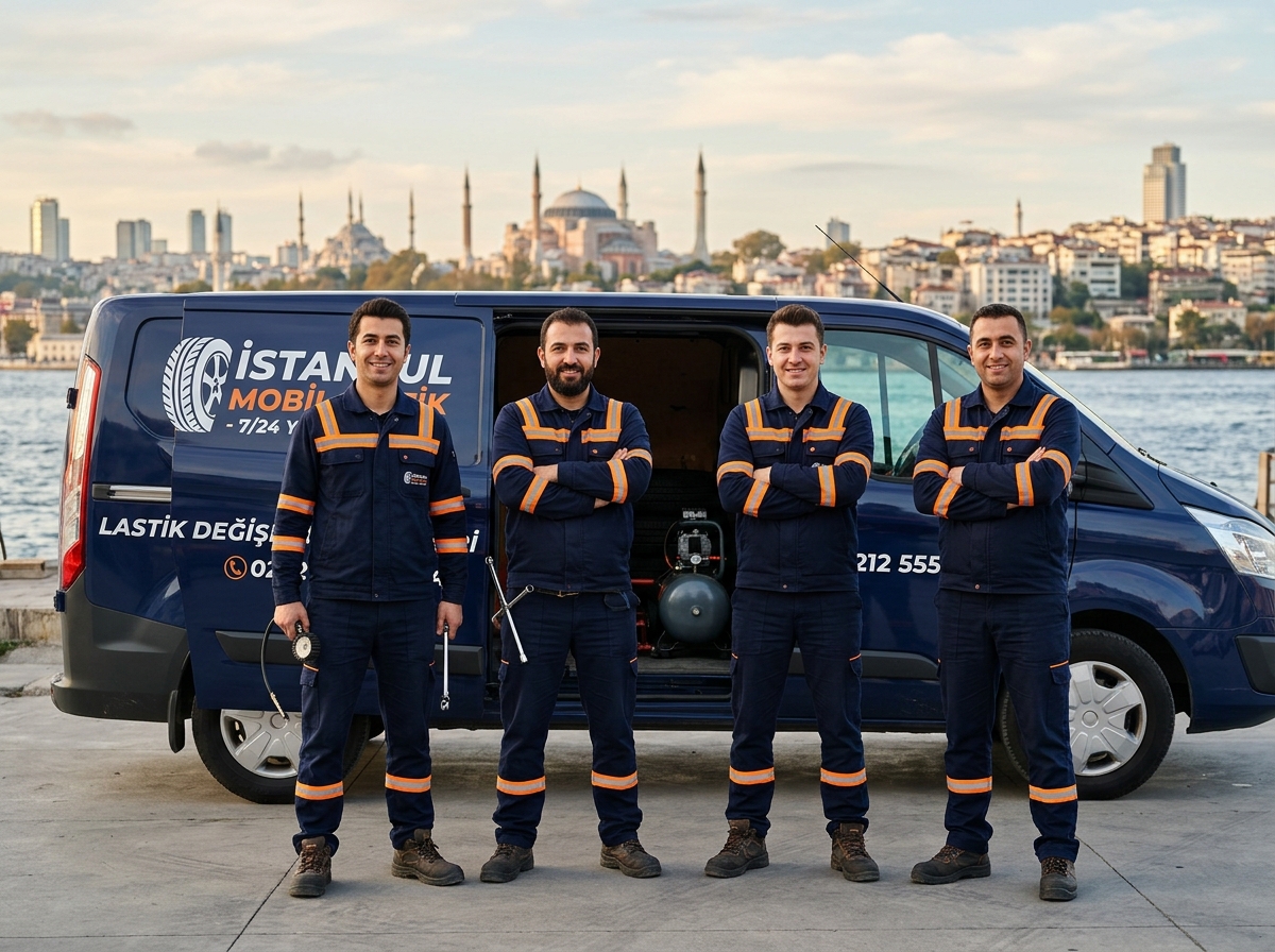 Acil Lastik Yol Servisi Profesyonel Ekip - İstanbul